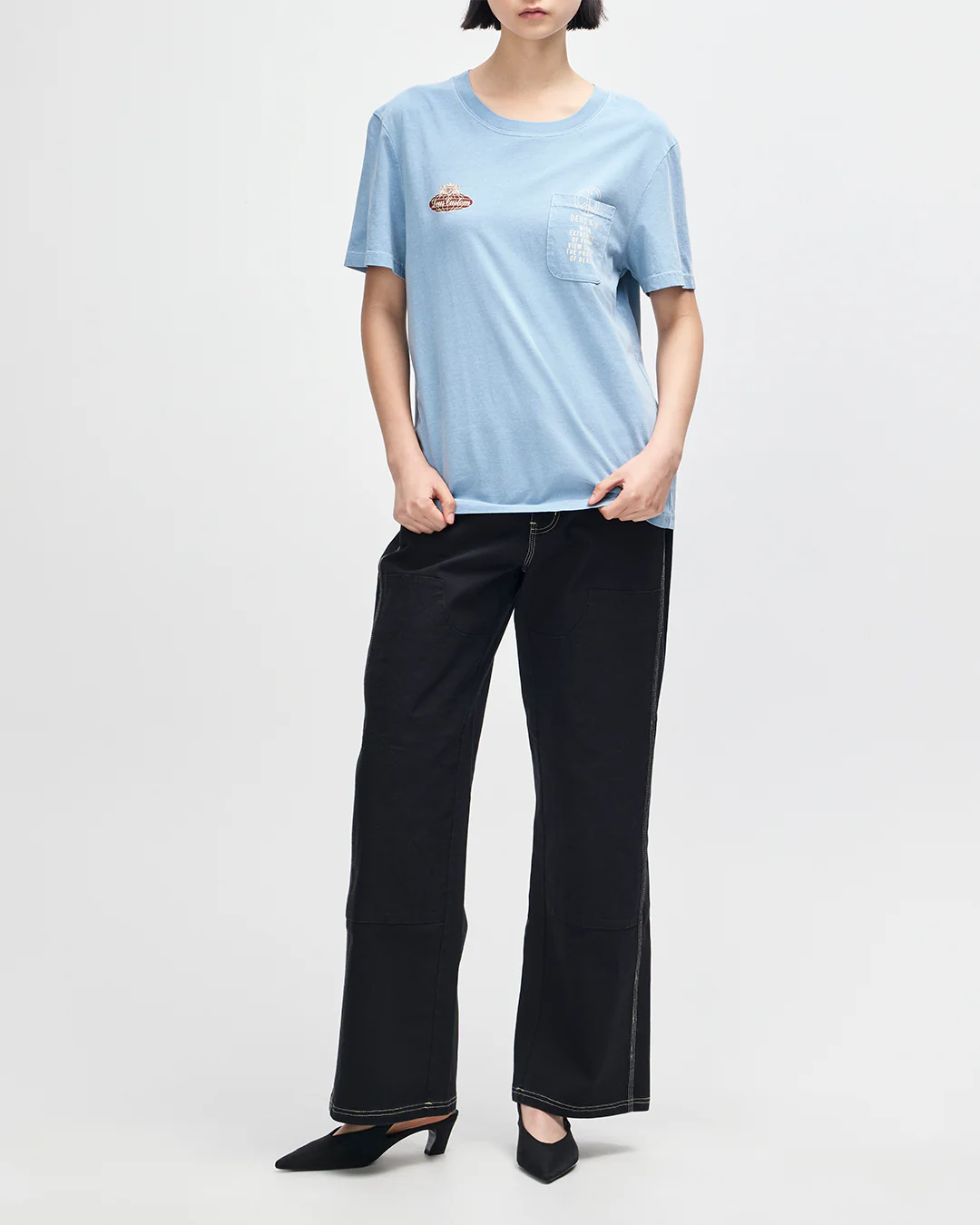 A110 Tee - Windward Blue - Image 5