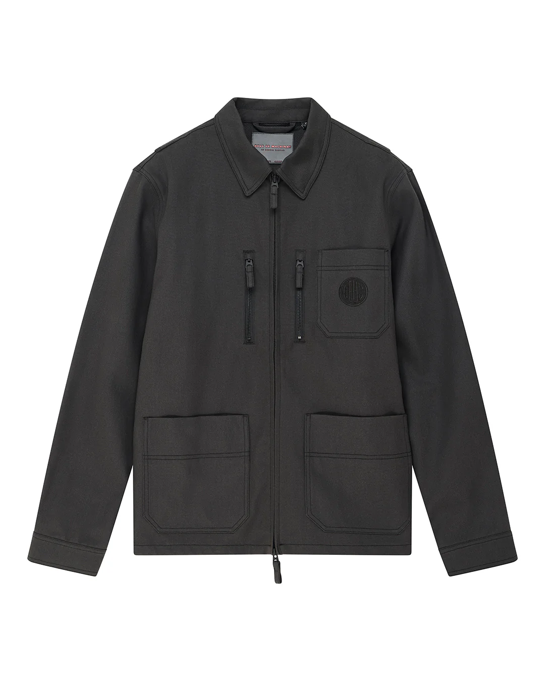 Airflow Overshirt - Black - Image 3