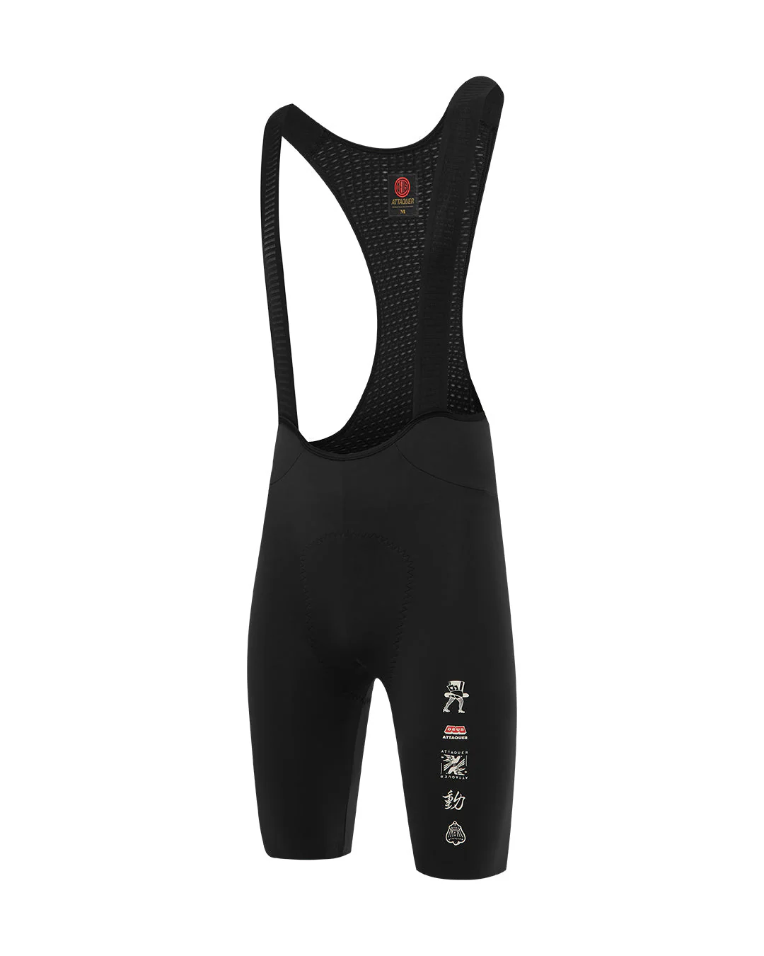 Deus Ex Attaquer Rose Bib Short - Black - Image 3