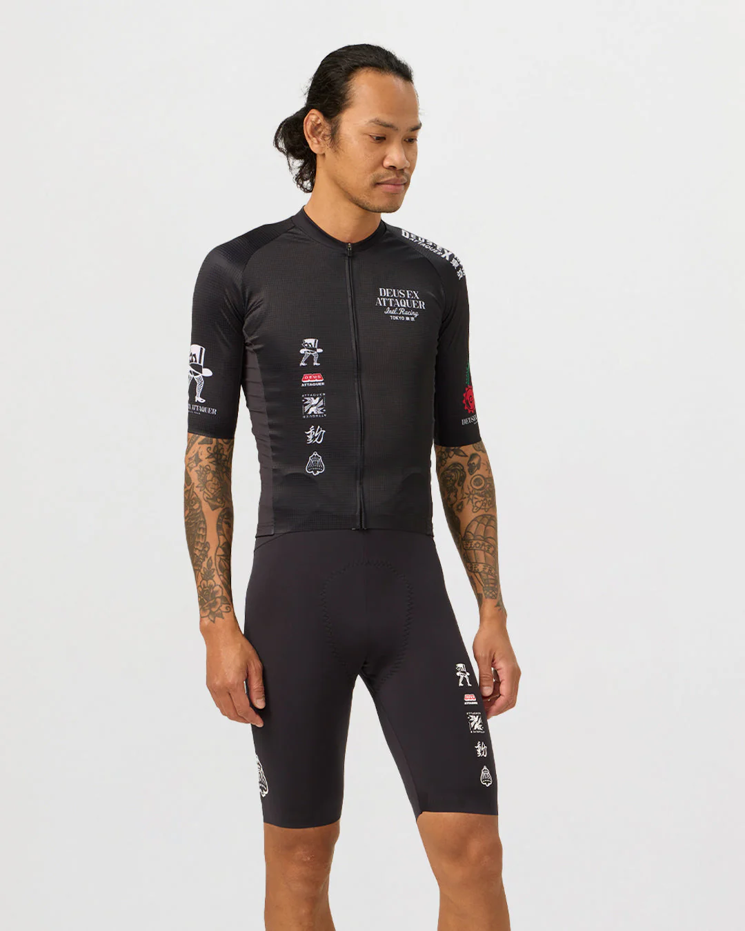 Deus Ex Attaquer Rose Jersey - Black - Image 6