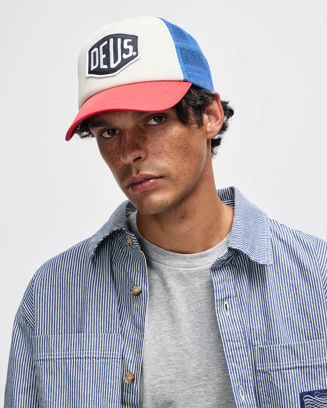 Baylands Trucker - Blue-Red - Image 6