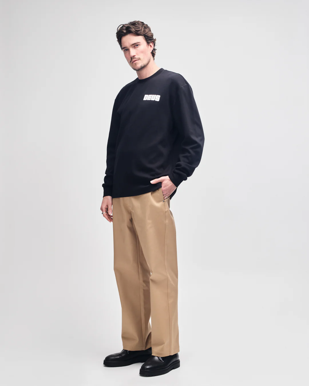 Be First Ls Tee - Black - Image 7