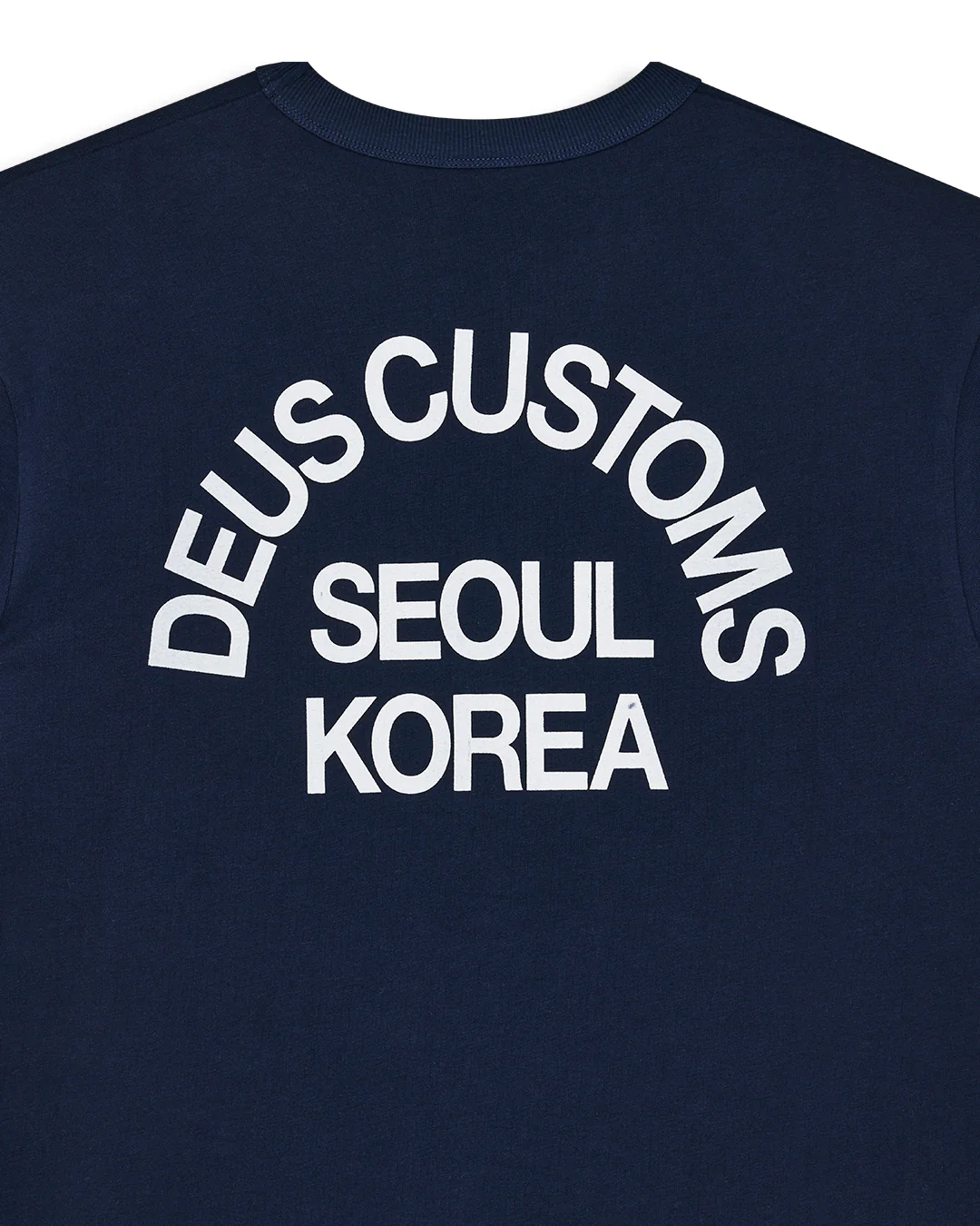 Beams Tee - Navy - Image 4