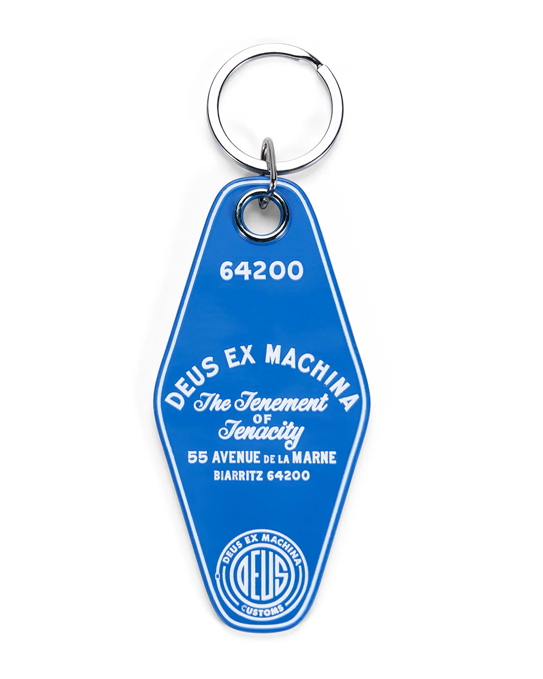 Biarritz Key Tag - Daphne Blue