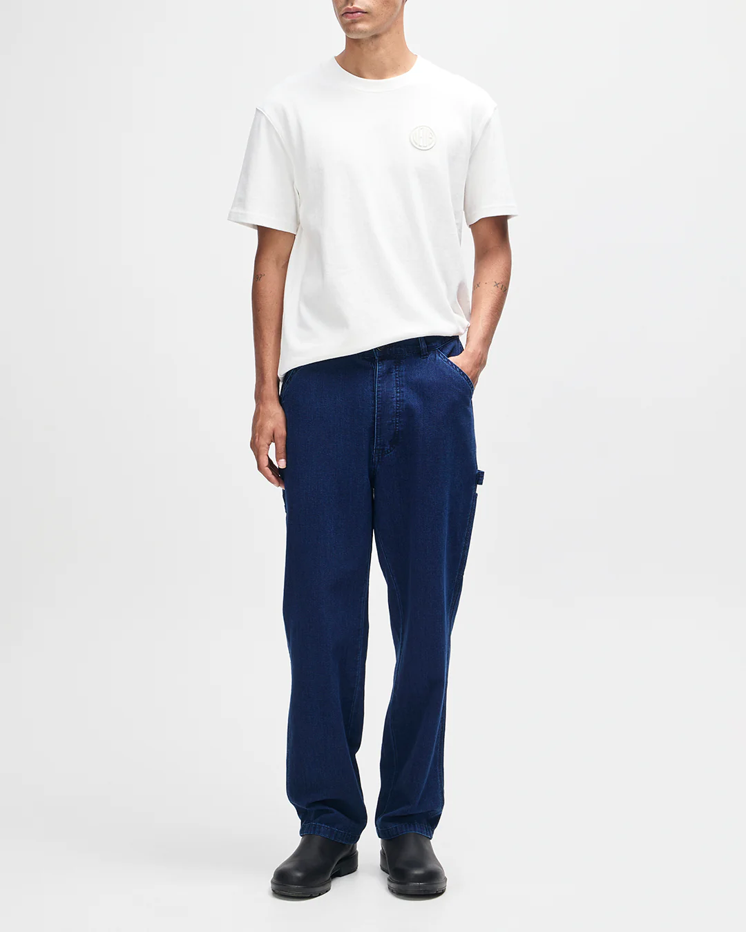 Big Fella Chambray Pant - Indigo - Image 5