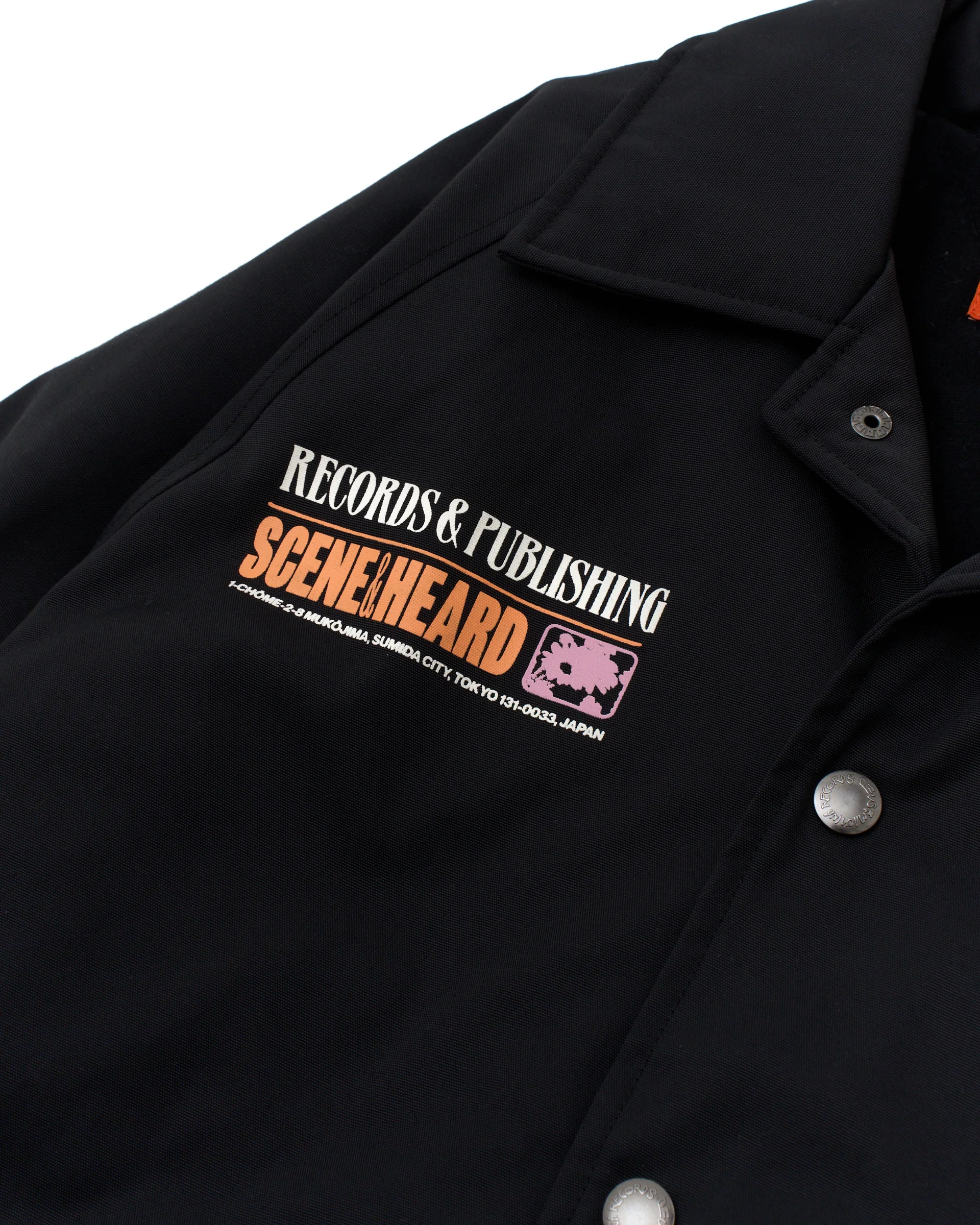 Bigkissu Coach Jacket - Black - Image 8
