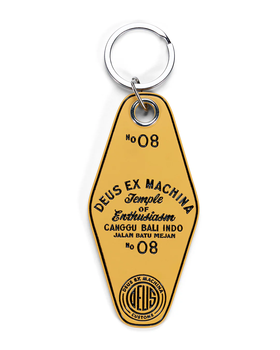Canggu Key Tag - Citrus Yellow