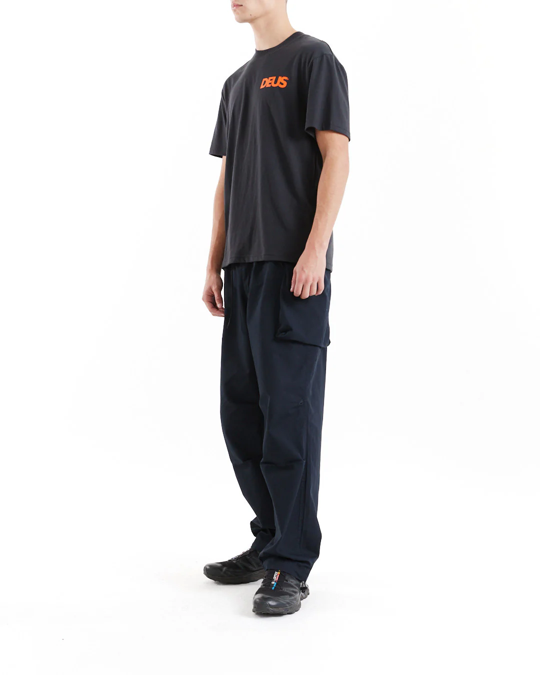 Canggu Surf Address Tee - Black - Image 5