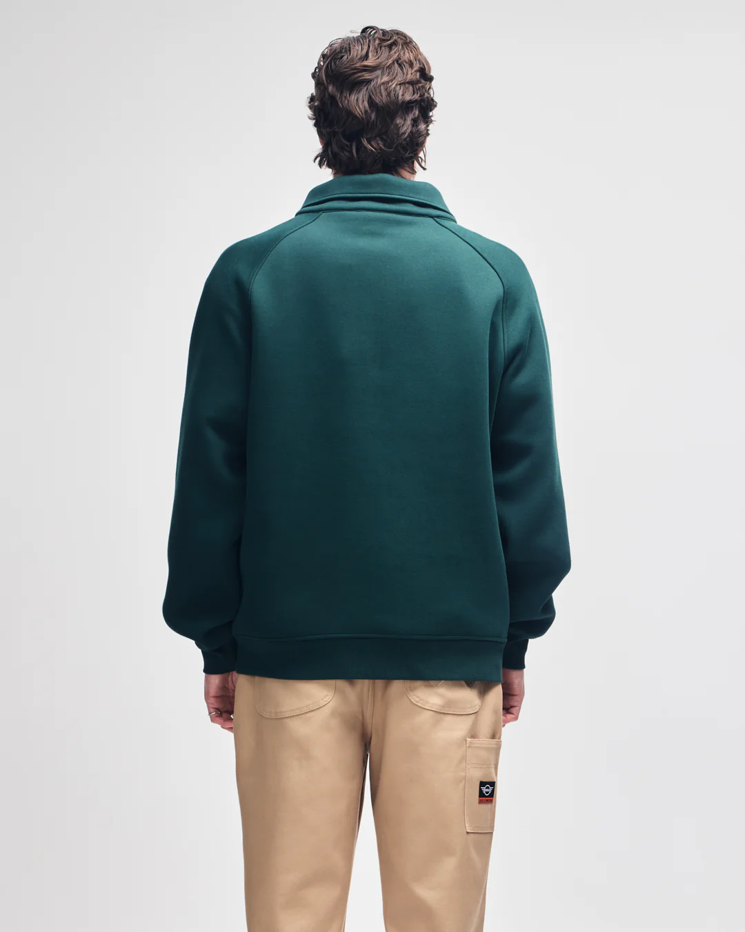 Cc 1/4 Zip Fleece - Race Green - Image 2