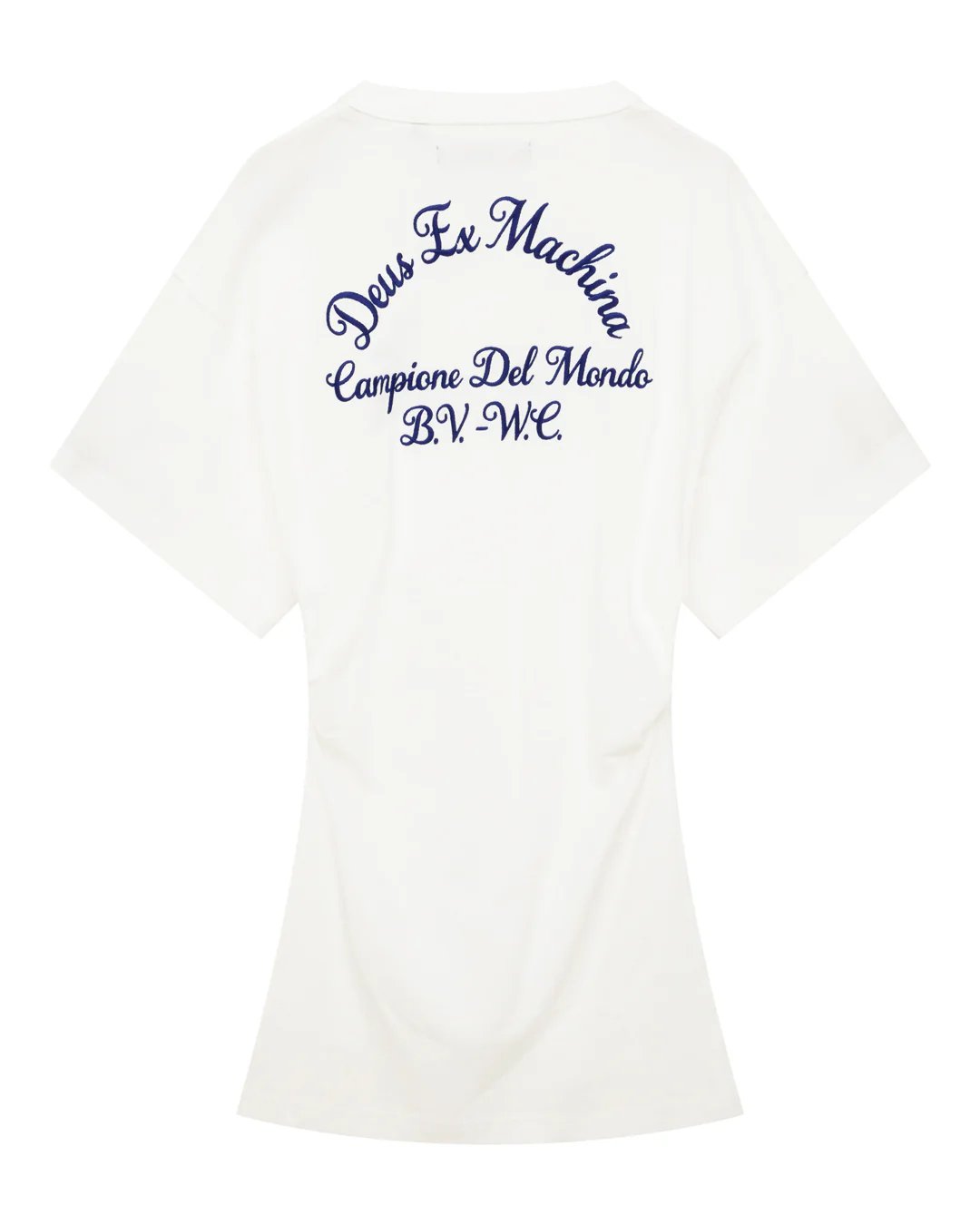 Christine Embro Tee Dress - Antique White - Image 4