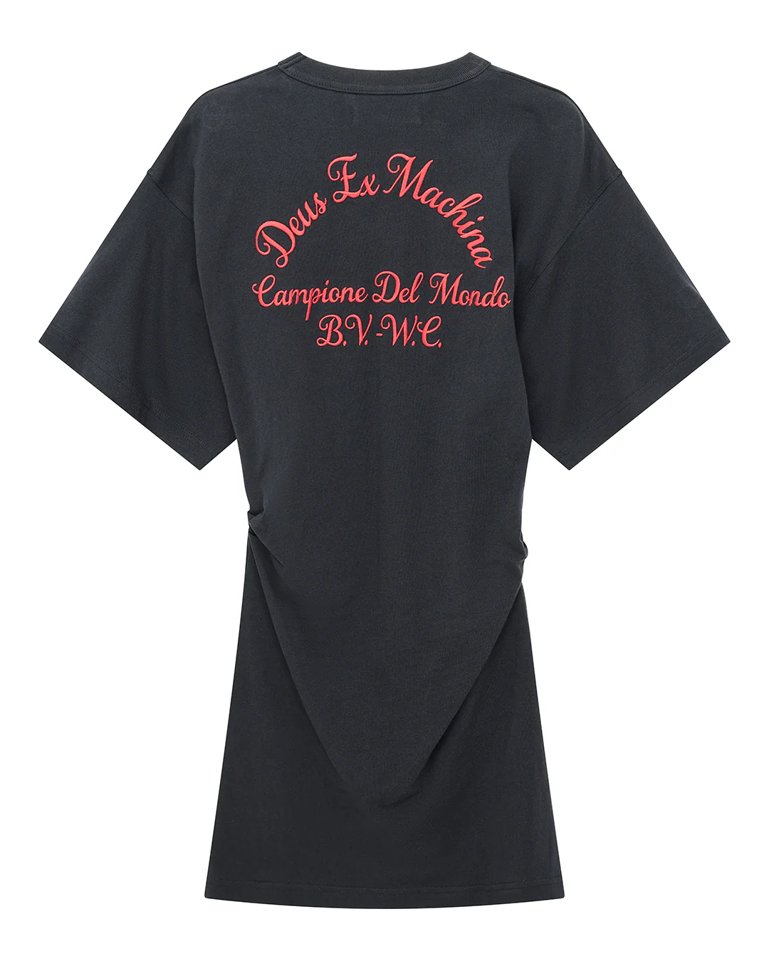 Christine Embro Tee Dress - Black - Image 4