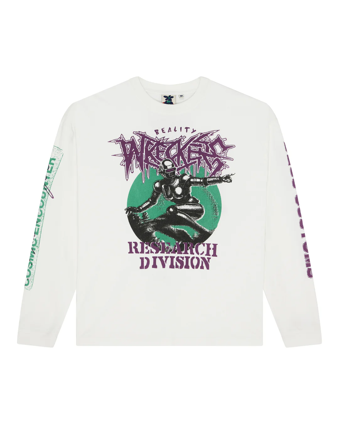 Cosmic Encounter LS Tee - Vintage White - Image 3