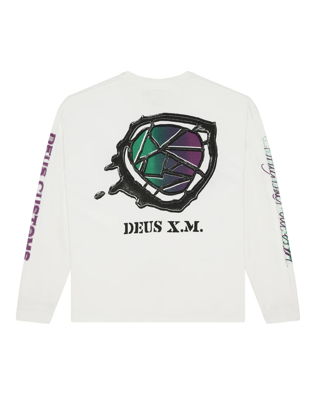 Cosmic Encounter LS Tee - Vintage White - Image 4