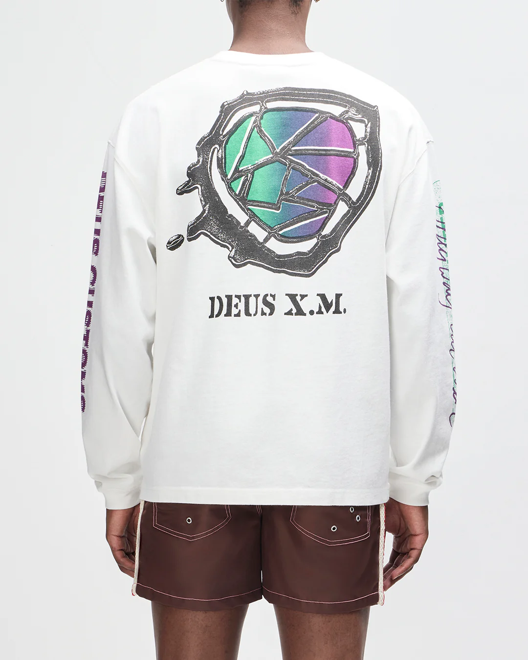 Cosmic Encounter LS Tee - Vintage White - Image 6
