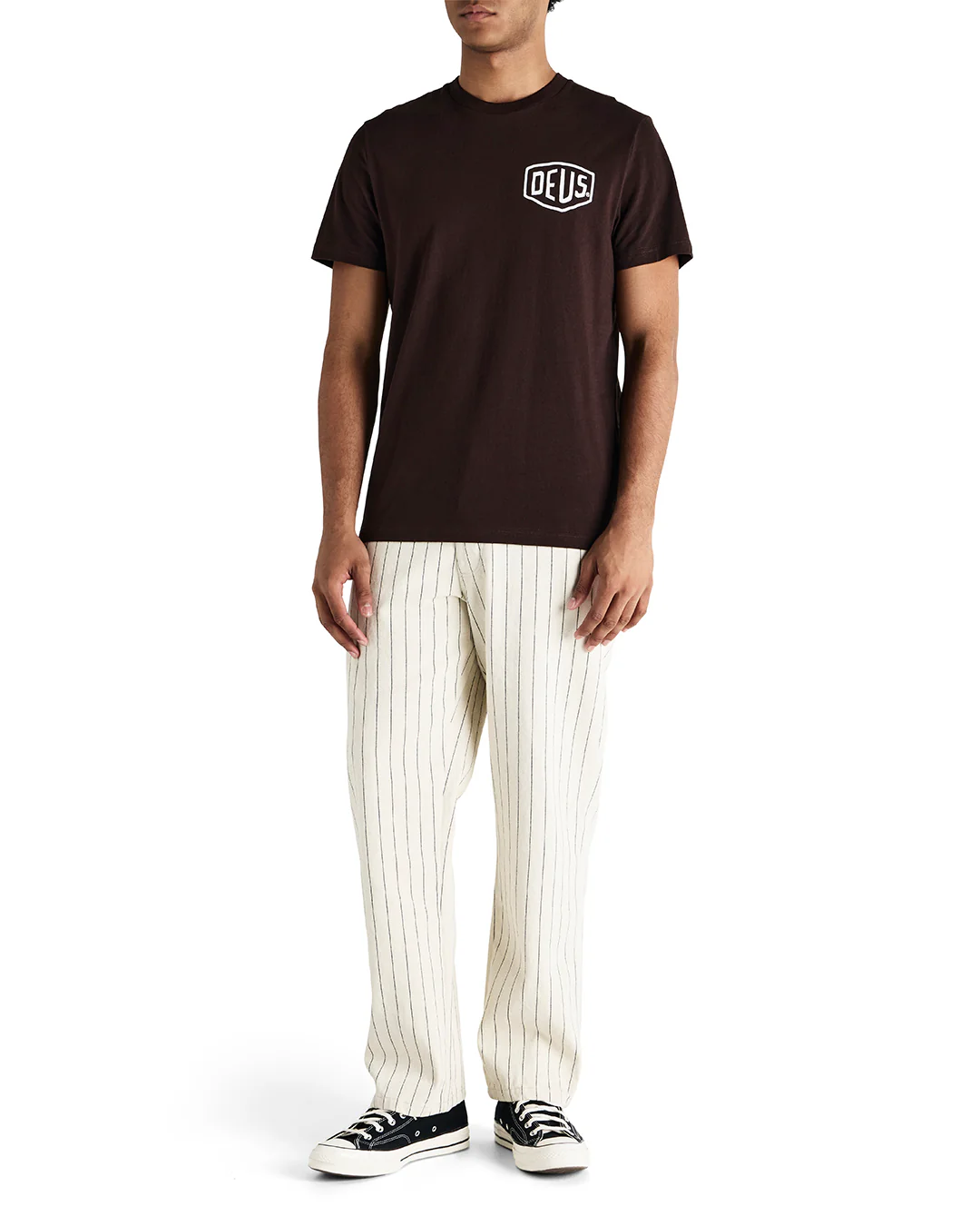 Dallas Stripe Work Pant - Natural - Image 3