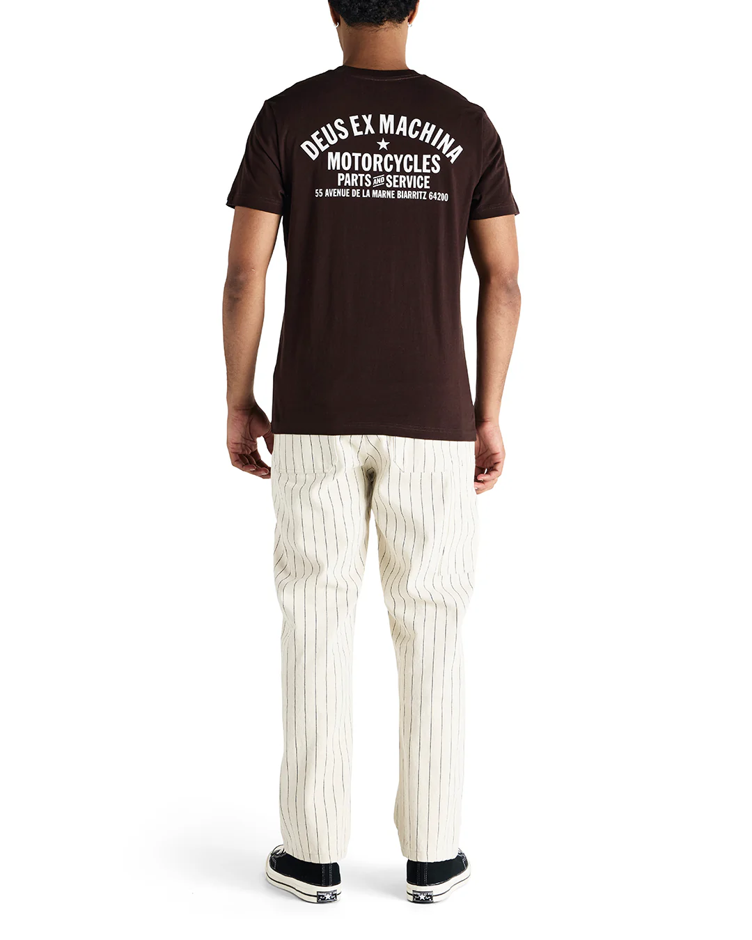 Dallas Stripe Work Pant - Natural - Image 4