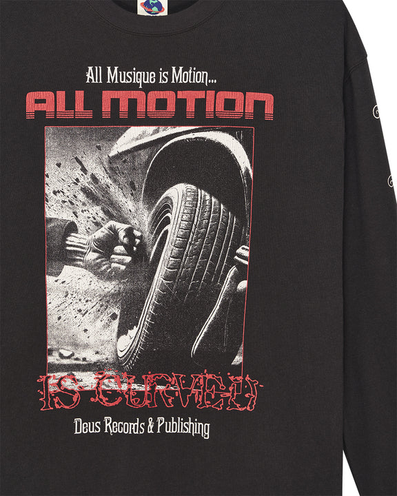 Dancing Ghost Ls Tee - Anthracite - Image 8