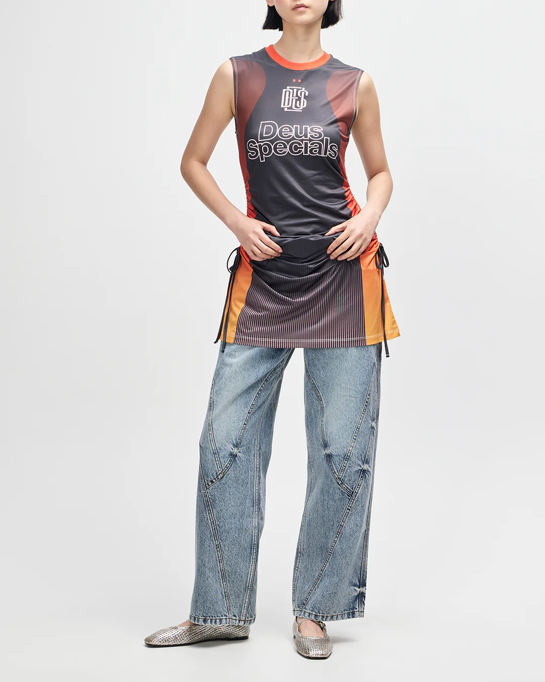 De Soleil Moto Dress - Java Sunset - Image 13