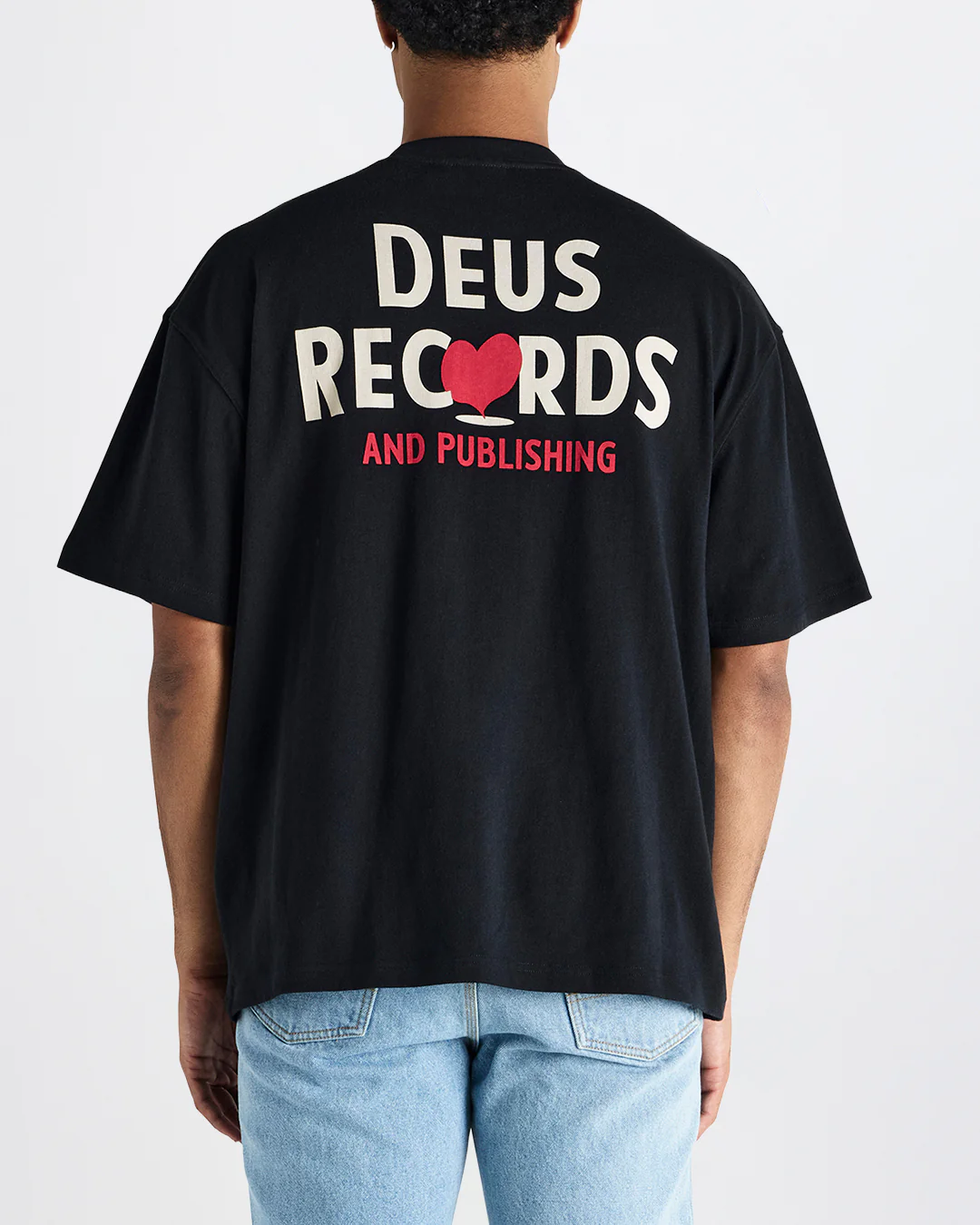 Deep Cut Tee - Black - Image 2