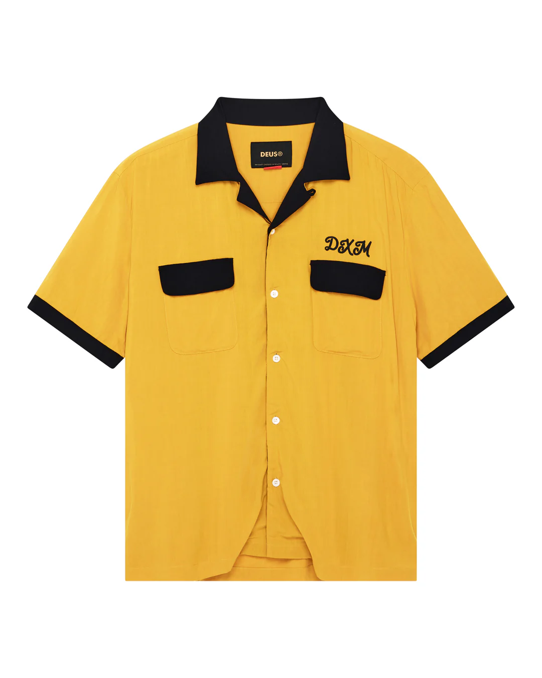 Diablo Bowling Shirt - Golden Yellow - Image 6