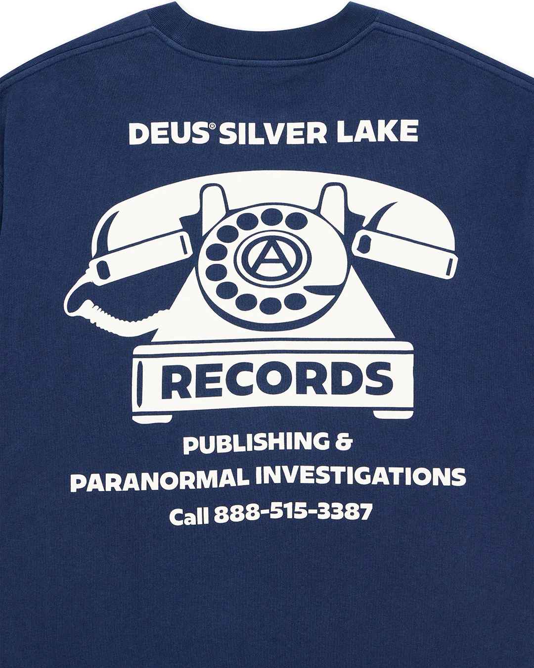 Dialtone Tee - Dark Denim - Image 6