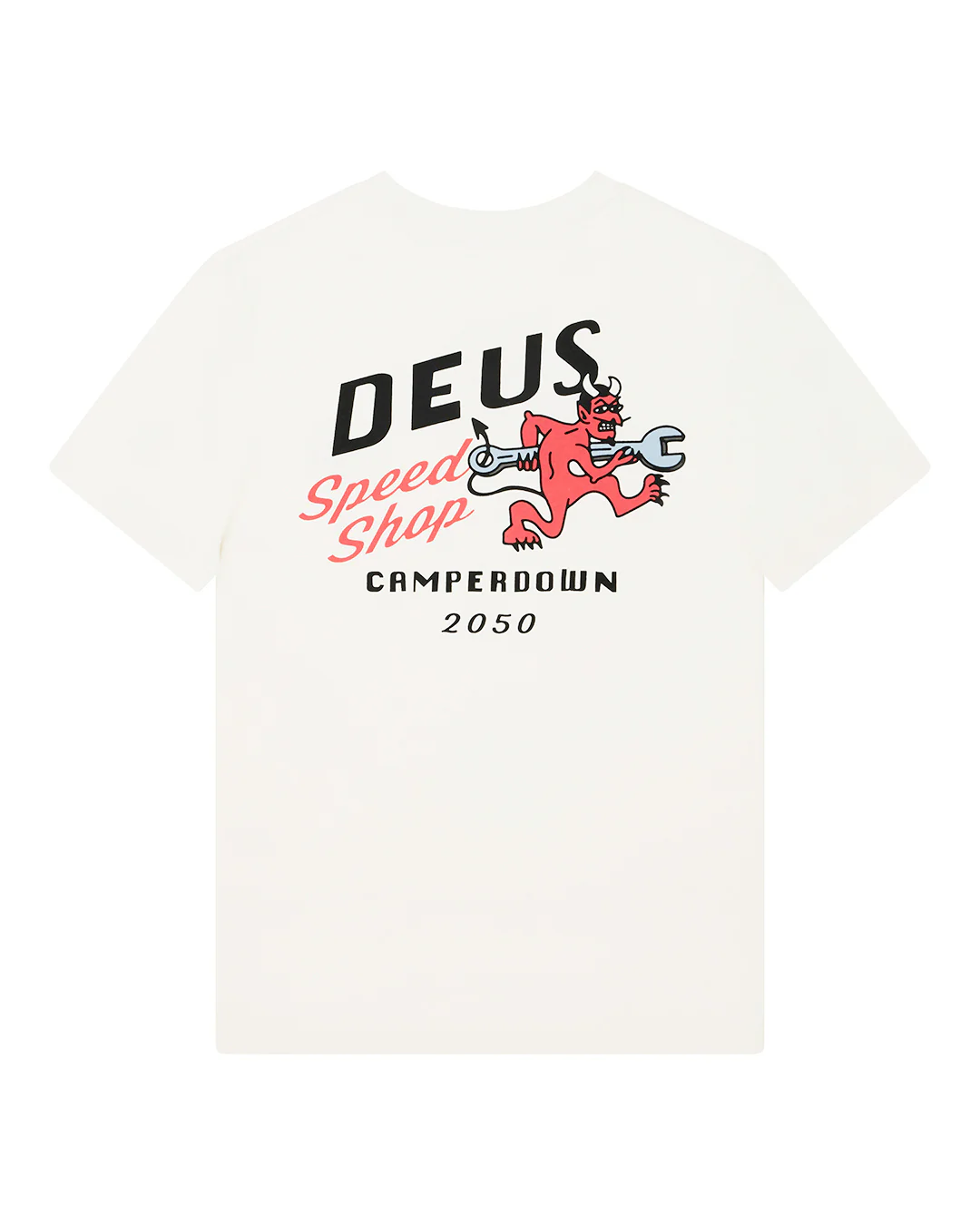 Dogleg Tee - Dirty White - Image 4
