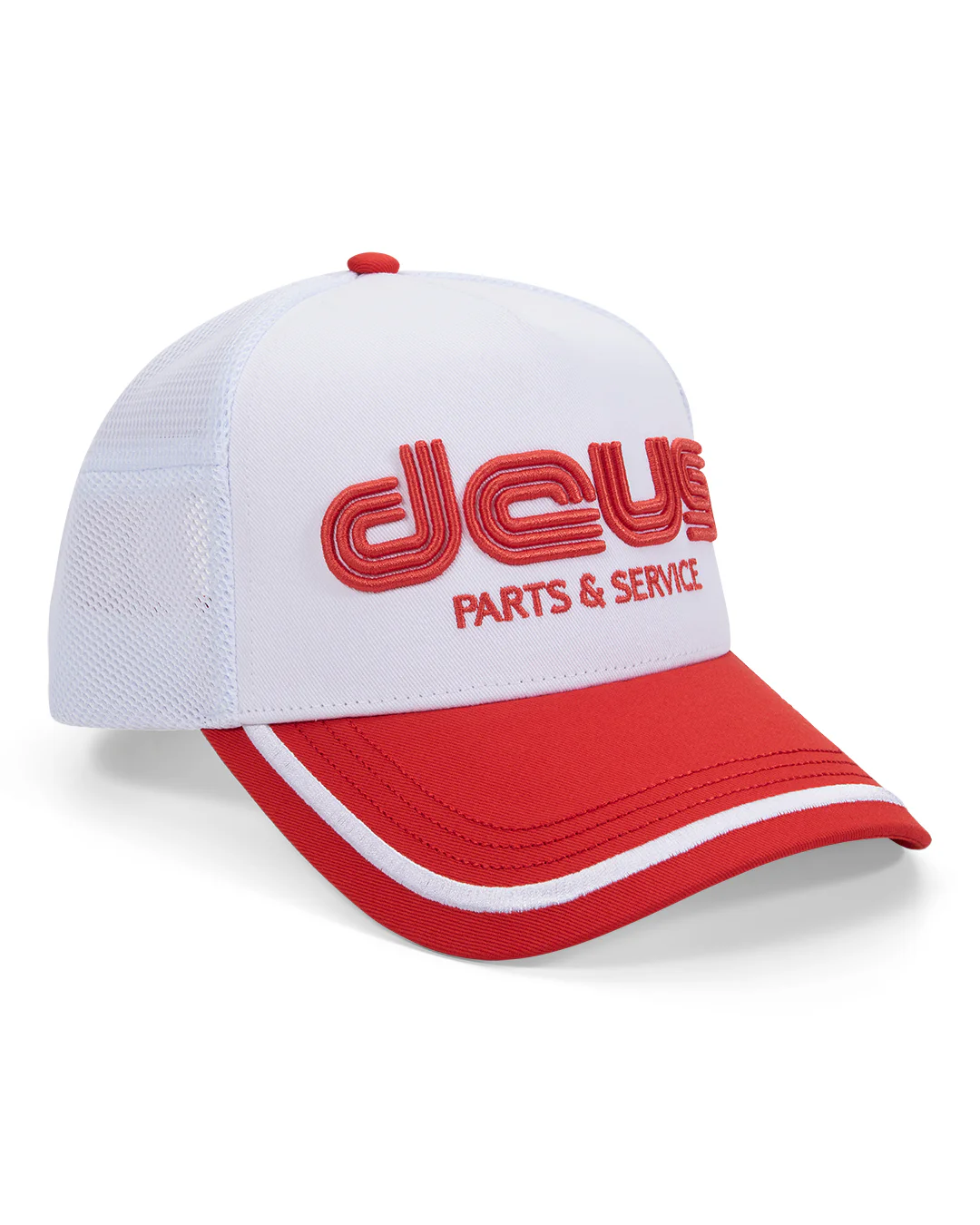 Double Track Trucker - Vintage White