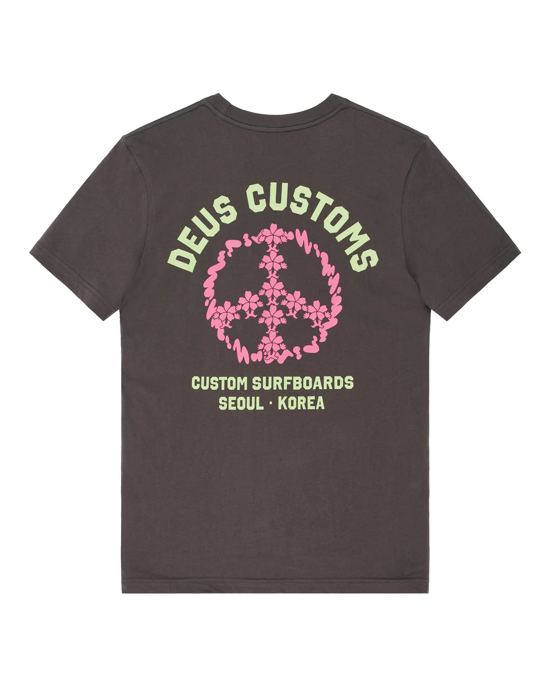 Fancy Pansy Tee - Anthracite - Image 4