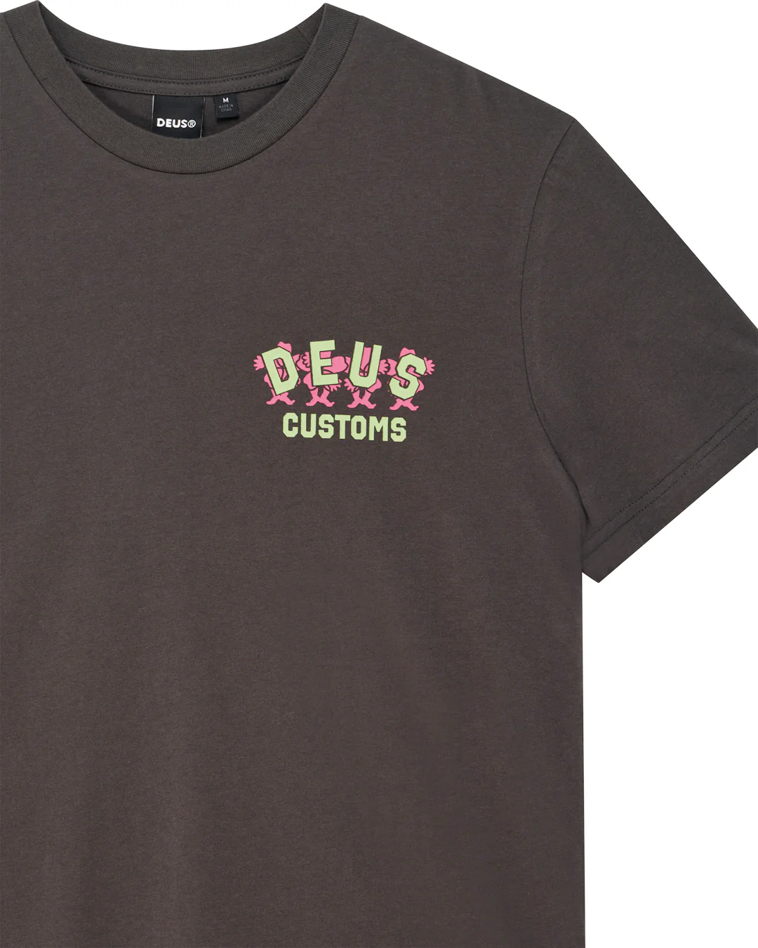 Fancy Pansy Tee - Anthracite - Image 7