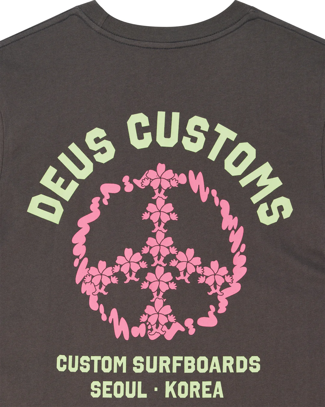 Fancy Pansy Tee - Anthracite - Image 8