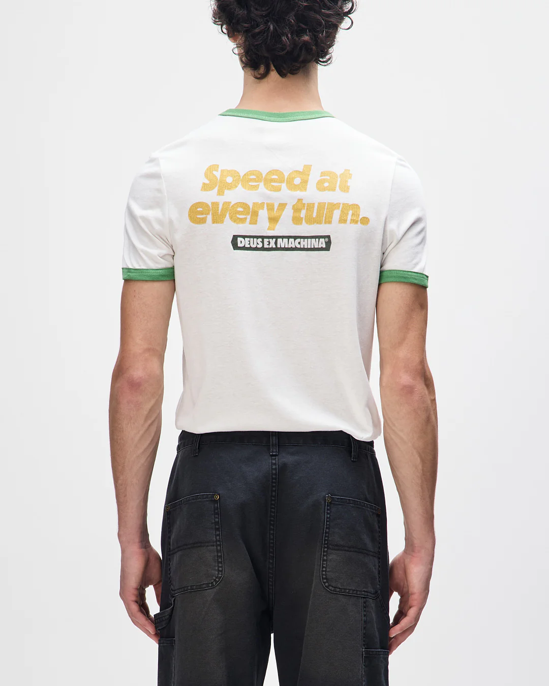 Faster Tee - Dirty White - Image 2