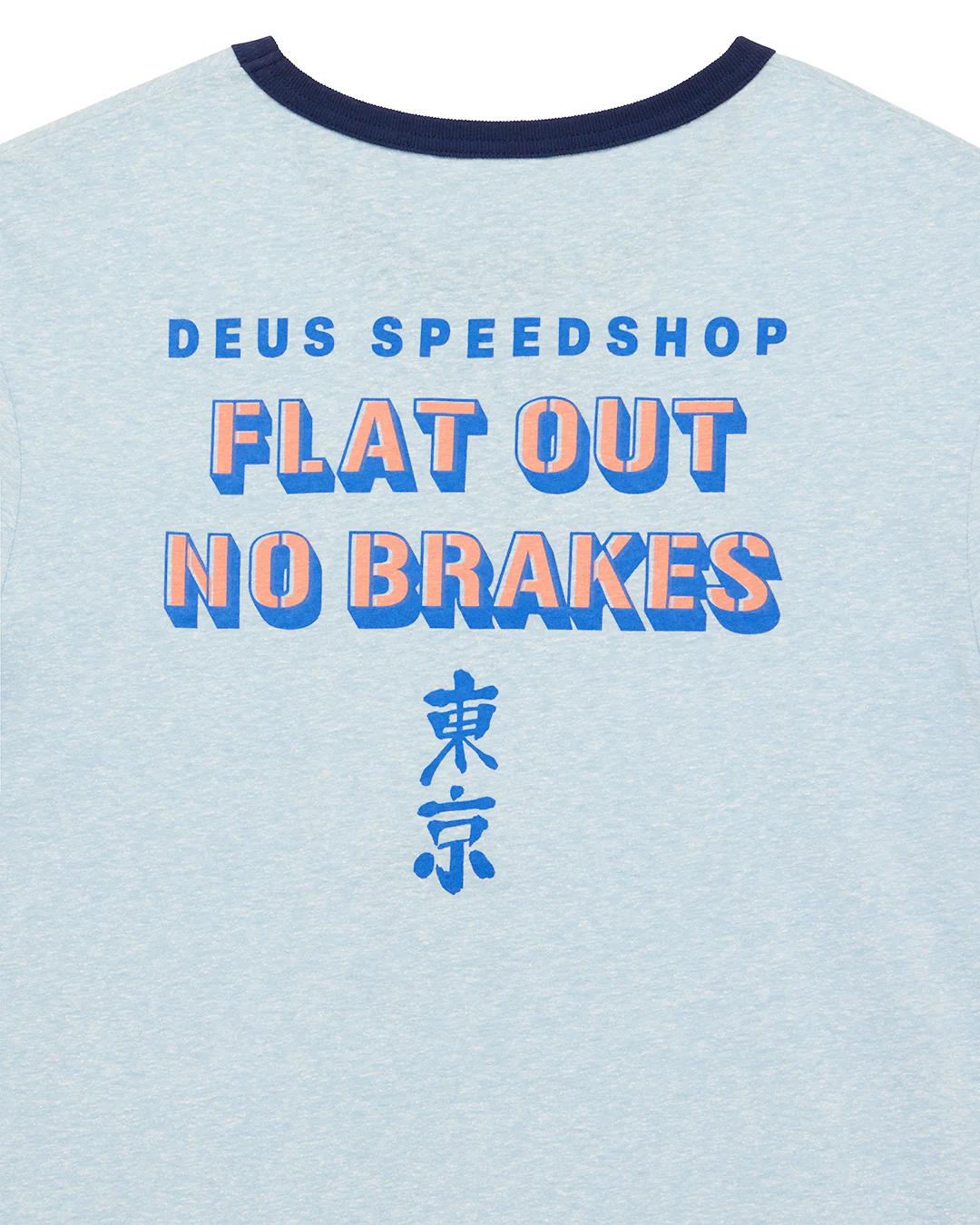 Flat Out Tee - Strong Blue - Image 12