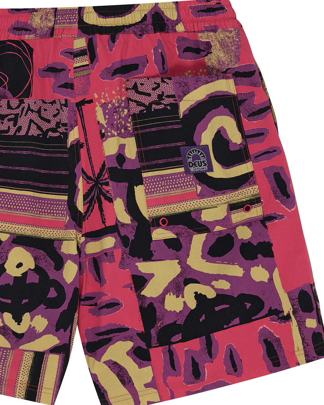 Freamon Swim Short - Melon Red - Image 8