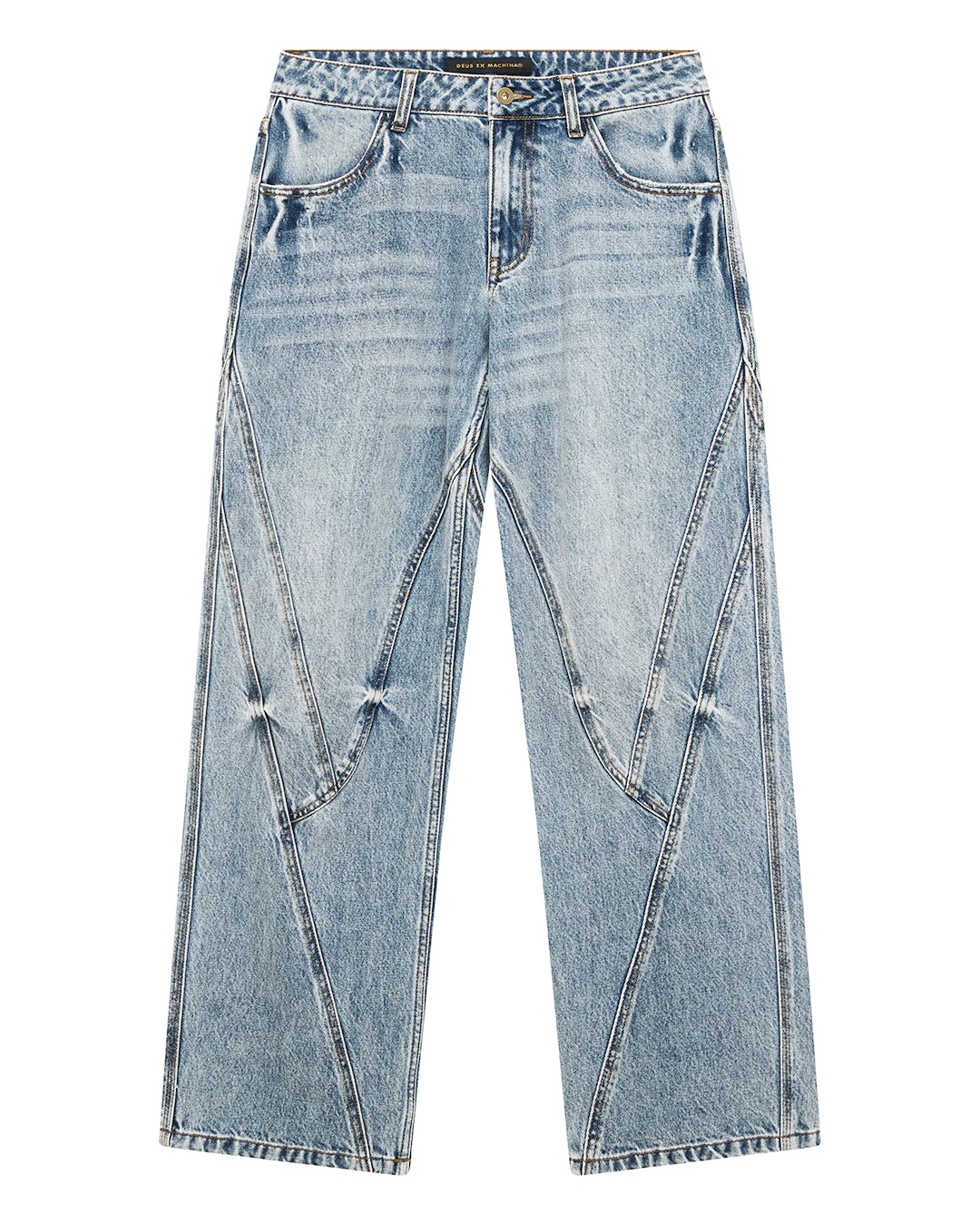 Grand Raid Denim Jean - Stonewash Indigo - Image 3