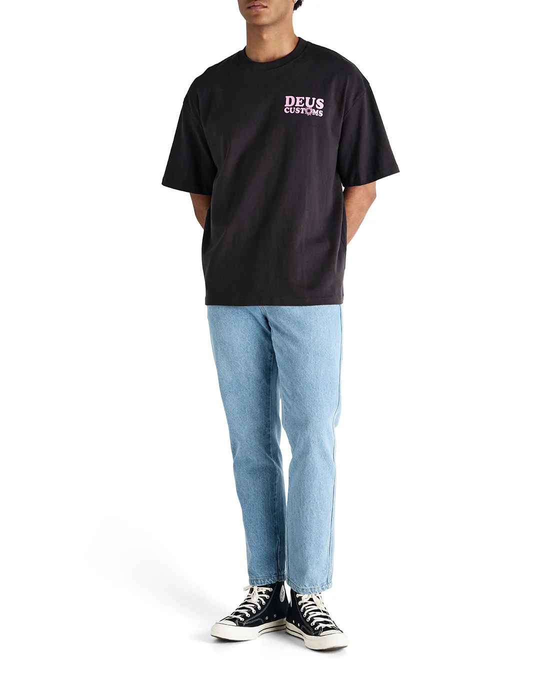 Greetings Tee - Anthracite - Image 4