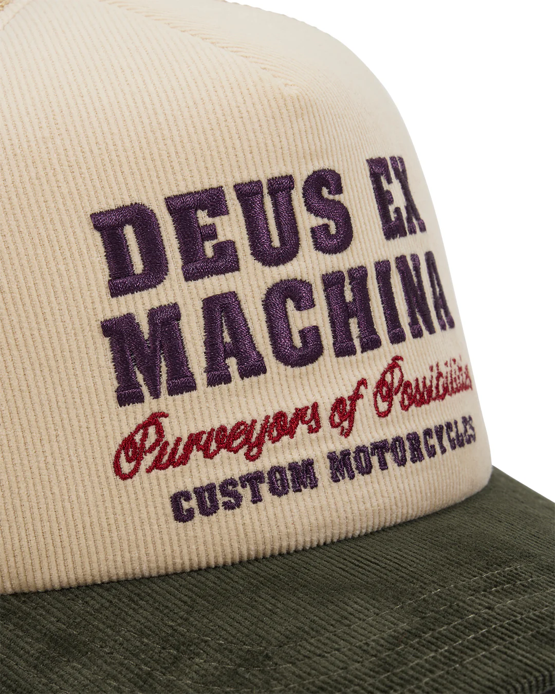 Gumshoe Cord Trucker - Cream - Image 3