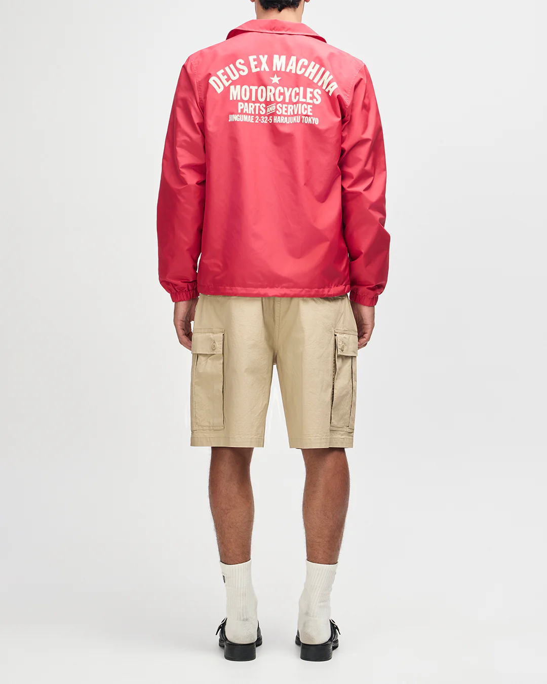 Harajuku Coach - Melon Red - Image 6