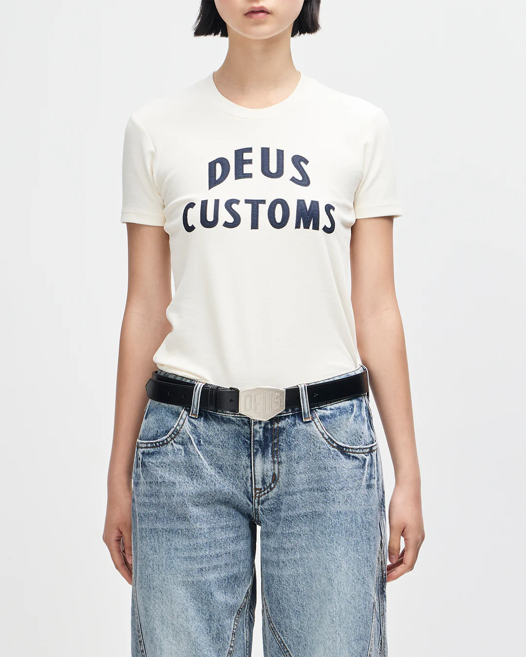 HeLeNe Tee - Dirty White
