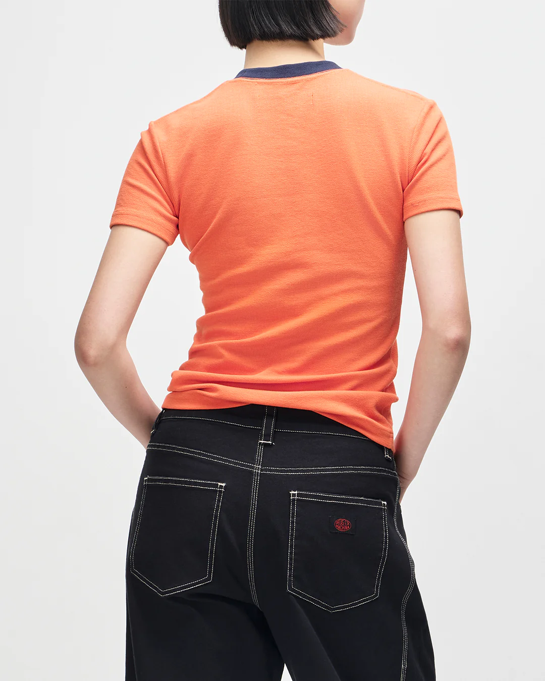 HeLeNe Tee - Flame Orange - Image 2