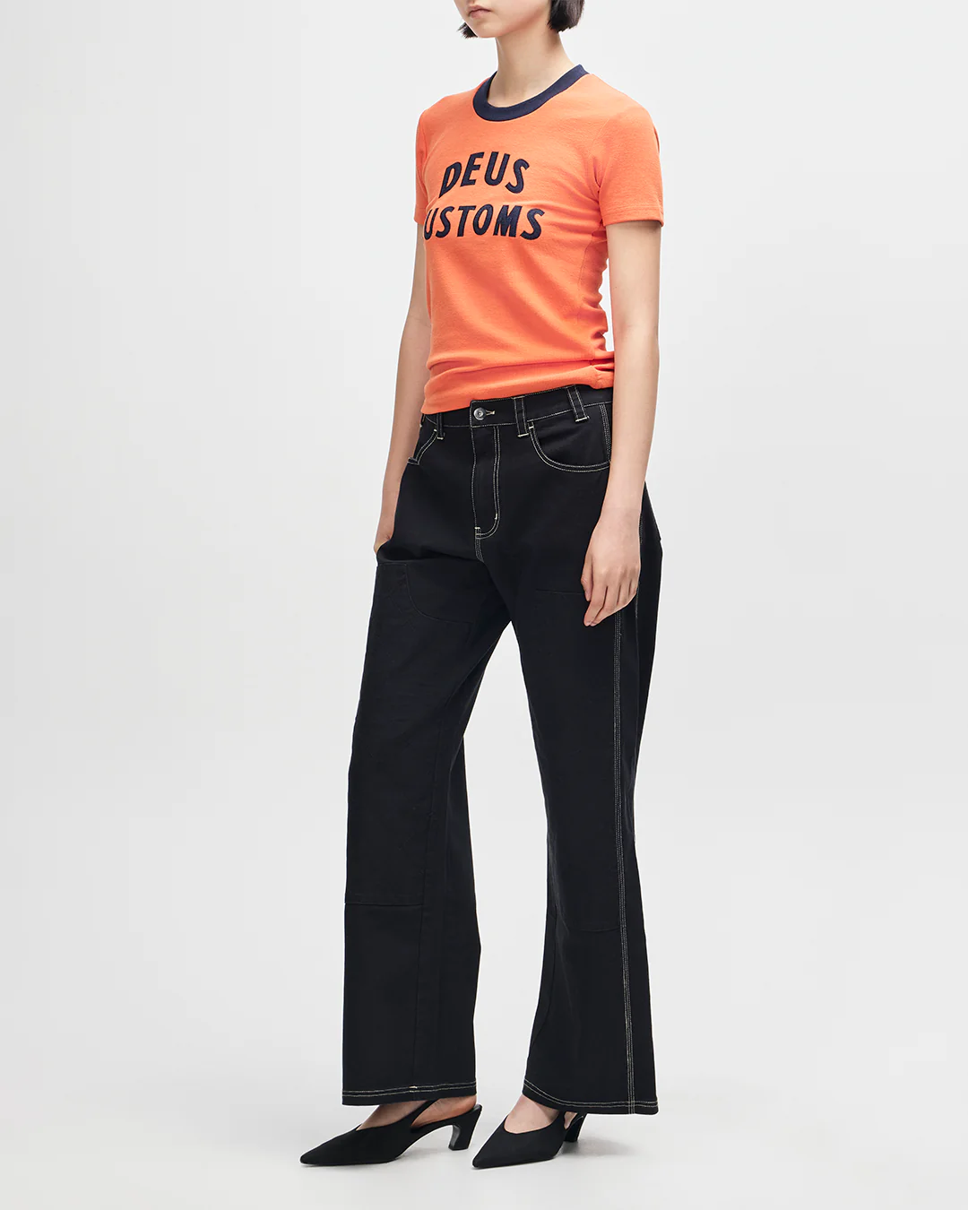 HeLeNe Tee - Flame Orange - Image 9