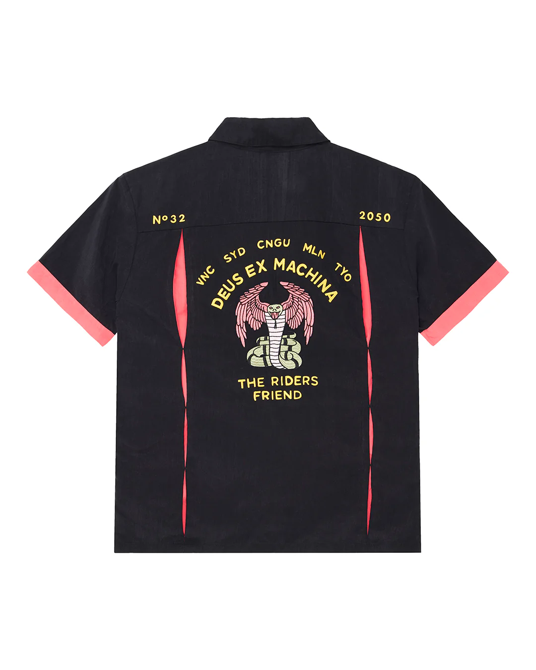 Hisssterical Bowling Shirt - Black - Image 4
