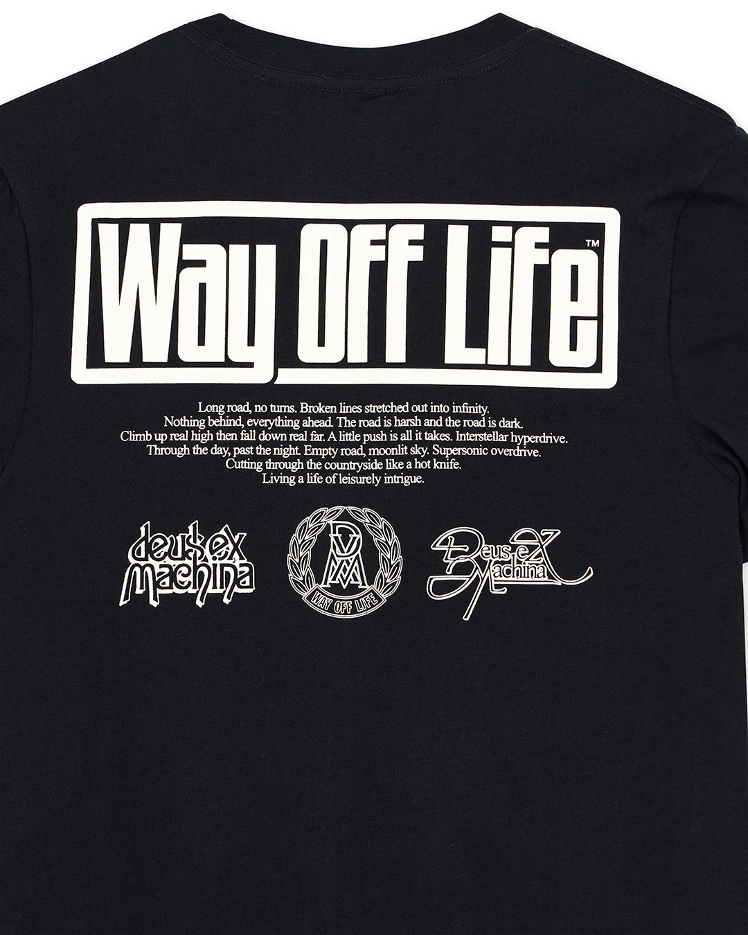 Hyperdrive Tee - Black - Image 7