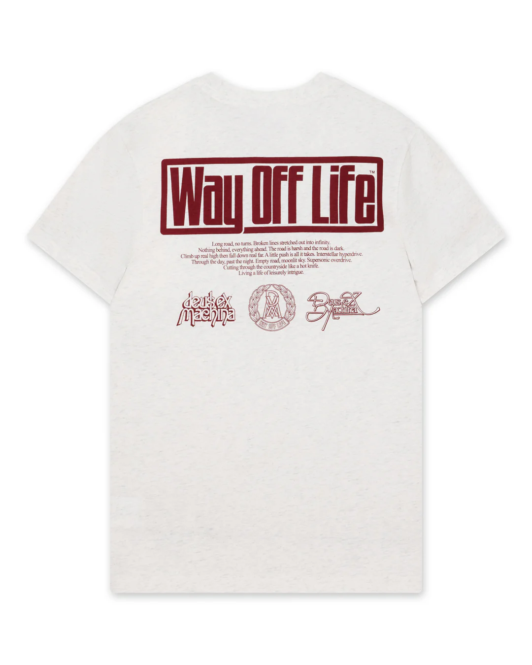 Hyperdrive Tee - Light Grey Marle - Image 4