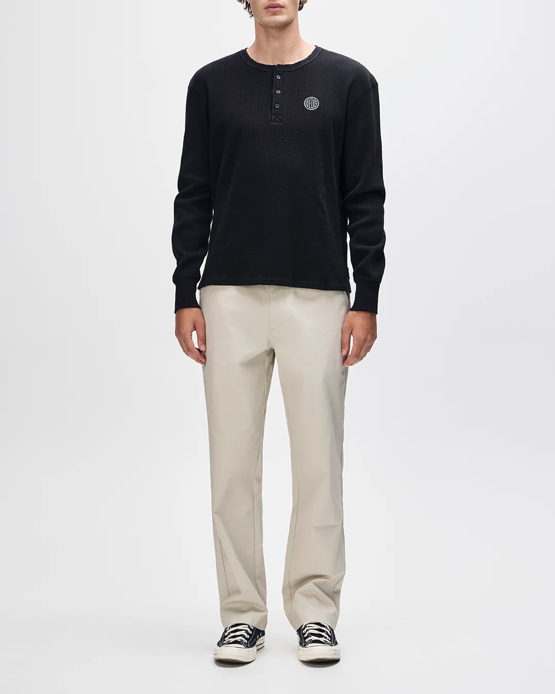 In Benzin Henley Thermal - Black - Image 5