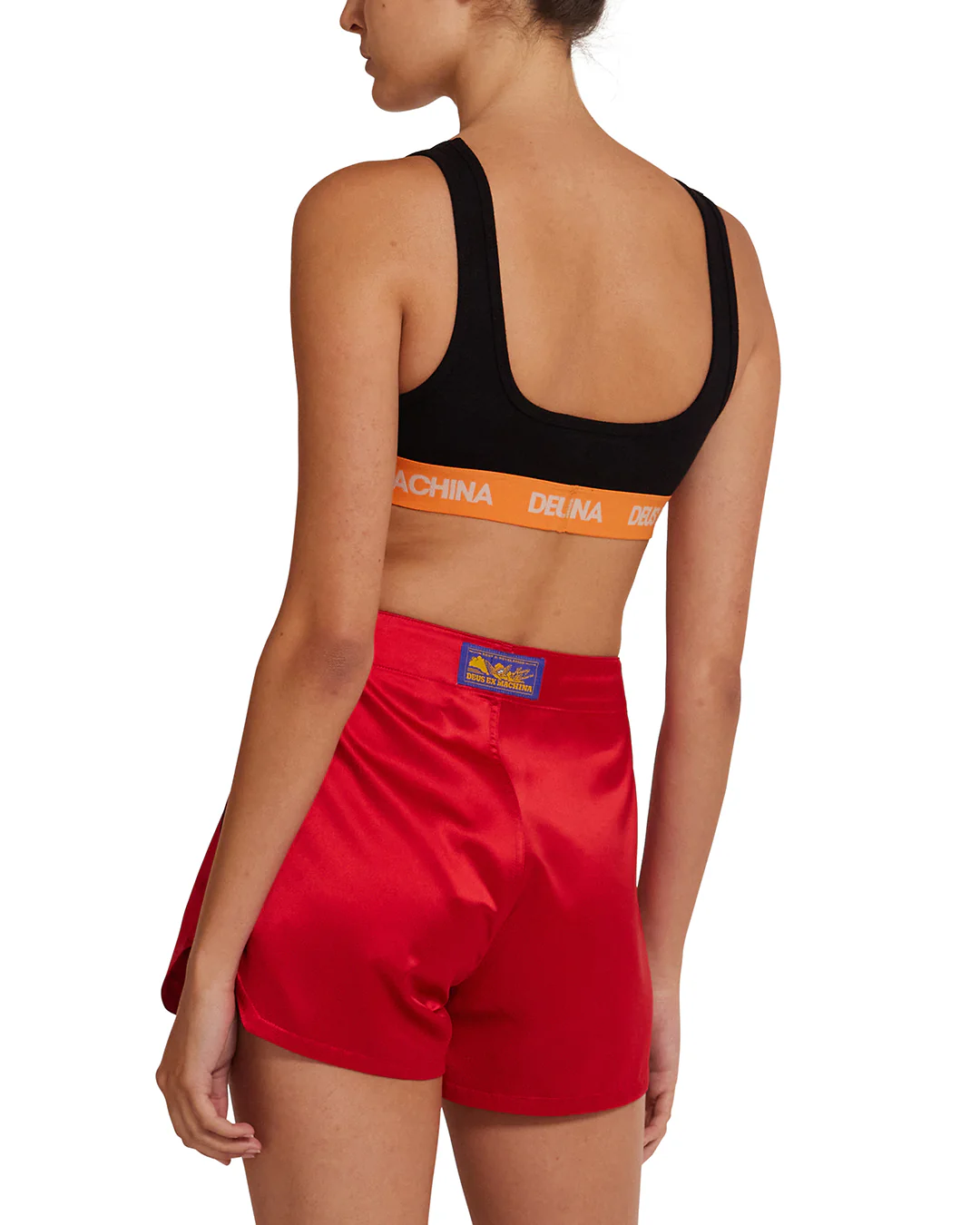 Jiji Satin Short - Race Red - Image 2