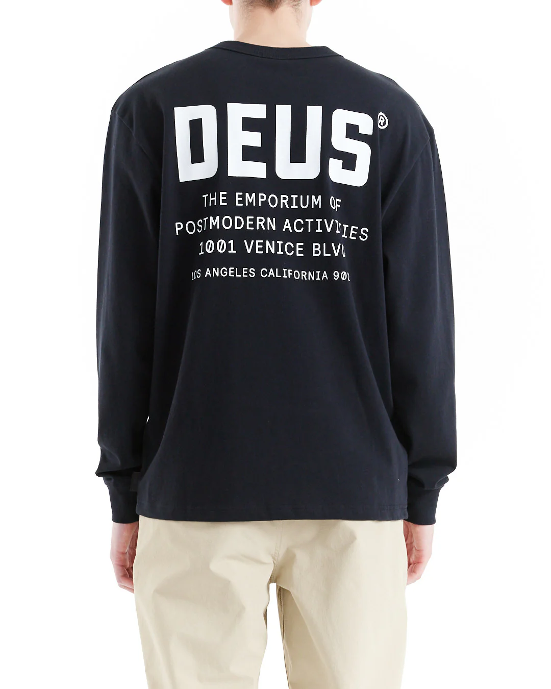 Jones Ls Tee - Black - Image 2