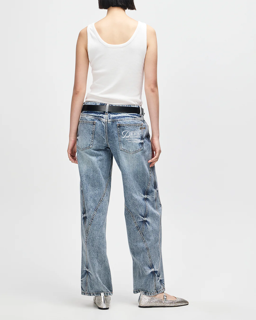 June Shield Tank - Vintage White - Image 6