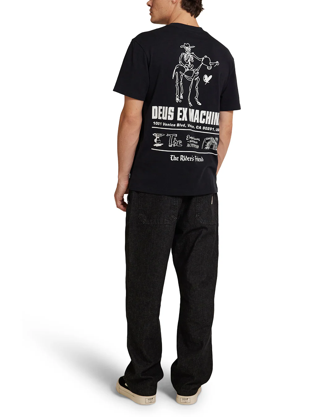 La Address Tee - Black - Image 4