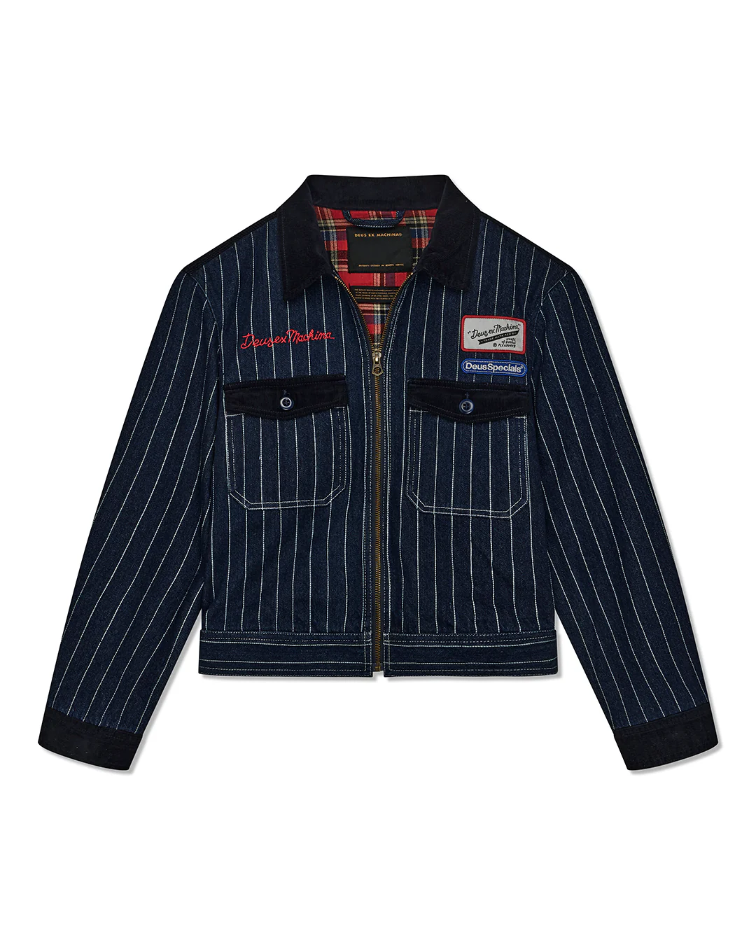 Lyon Indigo Jacket - Indigo - Image 3
