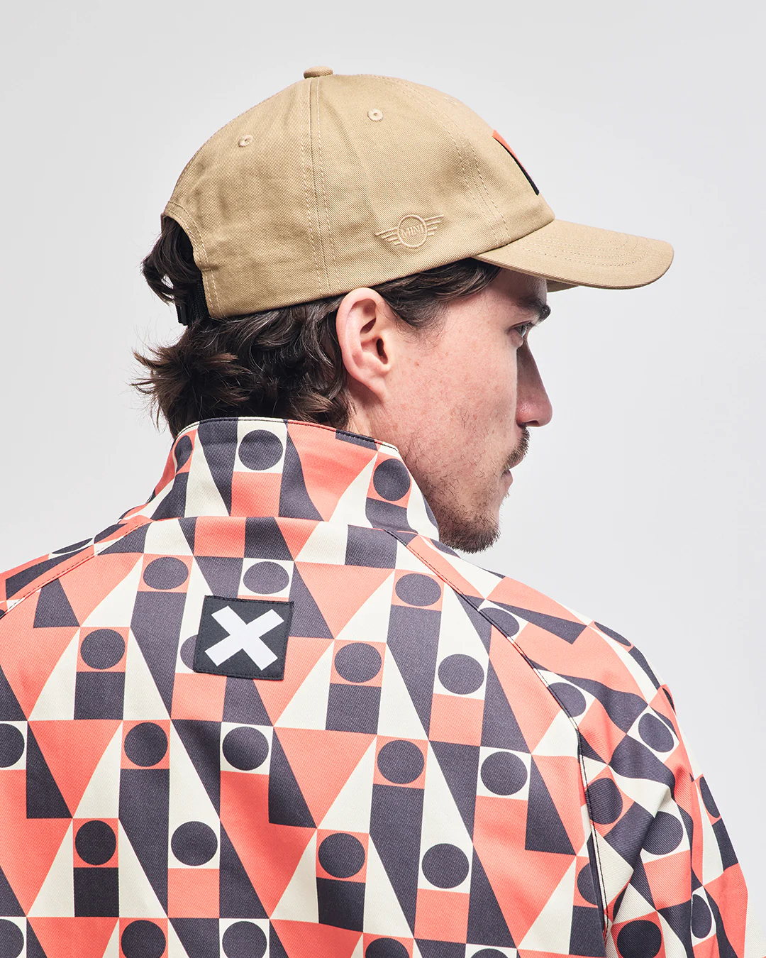 Mini Mosaic Cap - Tan - Image 5